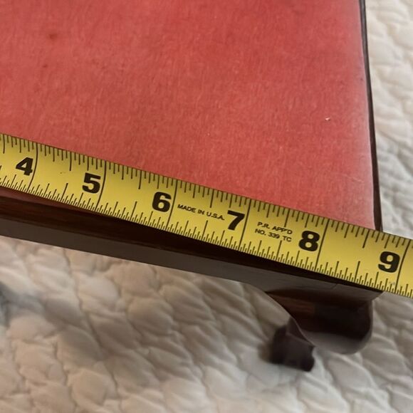 Elegant Wooden doll Chair with Pink Cushion - Picture 5 of 6